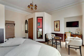 Гостиница Big Marine Санкт-Петербург Двухместный номер Делюкс с 1 кроватью или 2 отдельными кроватями и балконом-4